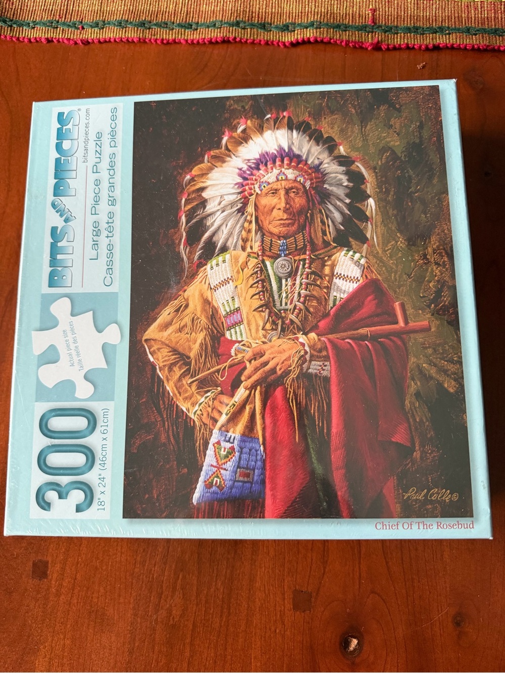Bits and pieces Puzzle  - Chief of the Rosebud